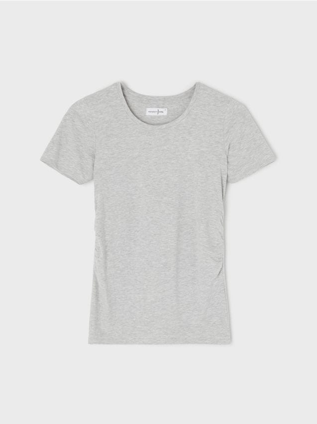 Sinsay - Bavlnené tričko - svetlošedá