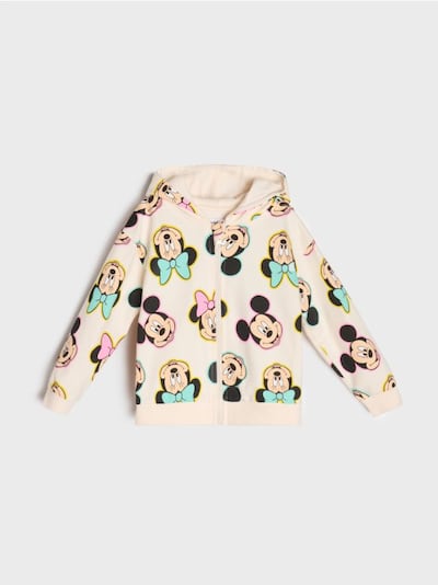 Pulover s kapuco Minnie Mouse