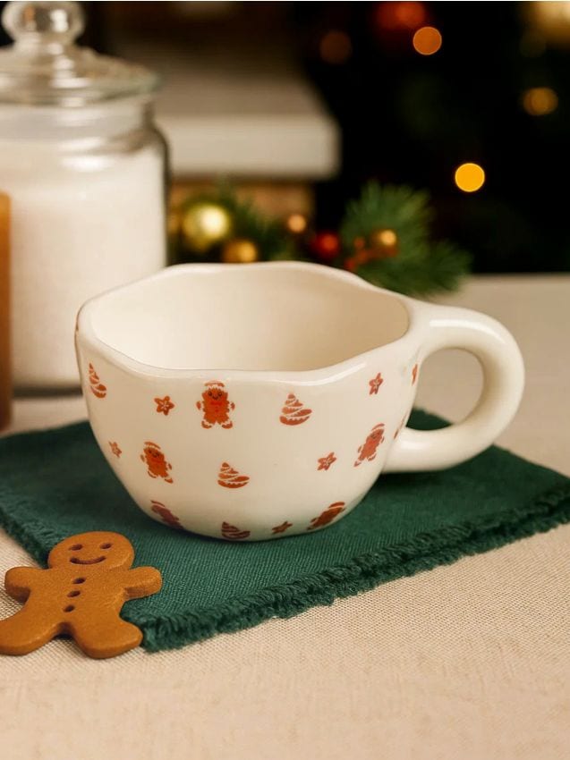 Sinsay - Hrnček so sviatočným motívom - červená