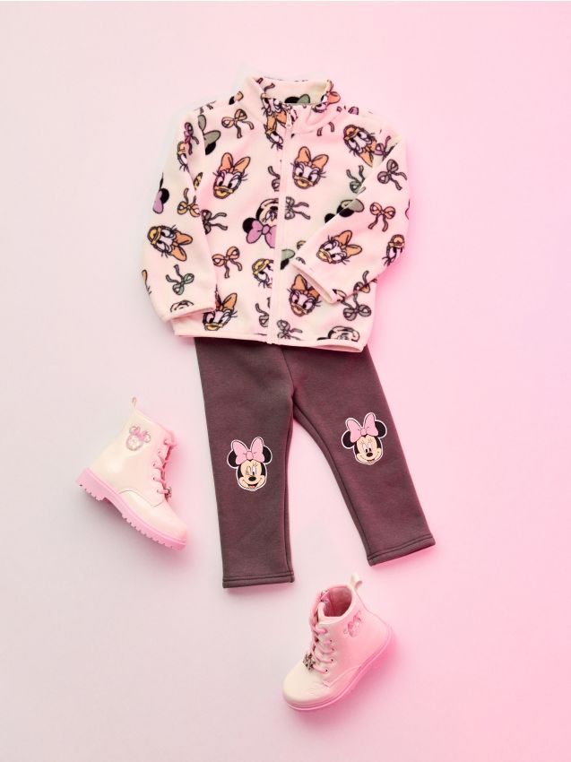 Sinsay - Botine Minnie Mouse - crem