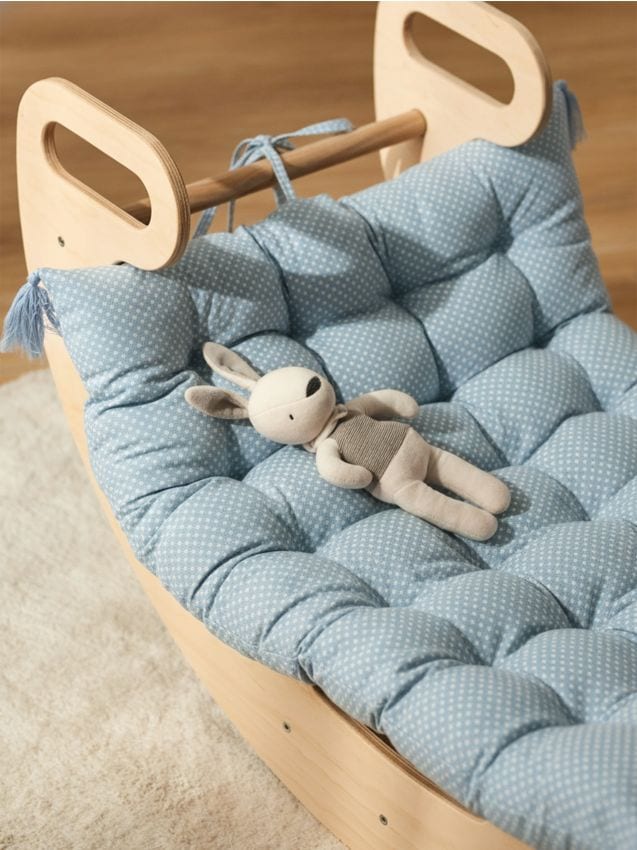 Sinsay - Pernă de podea matlasată - light blue