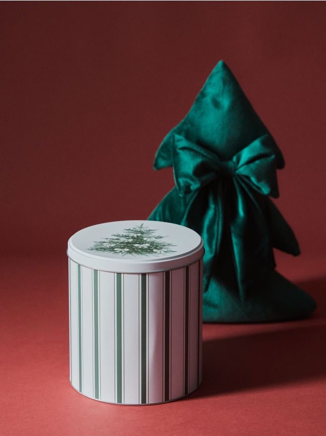Sinsay - Recipient alimentar de Crăciun cu capac - verde-deschis