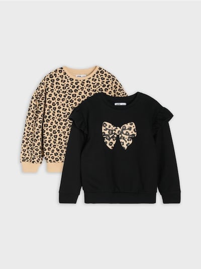 Dukserica s okruglim izrezom 2 pack