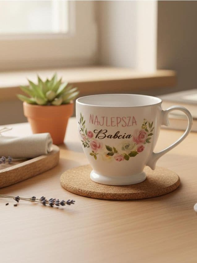 Sinsay - Hrnček s nápisom - pastelová ružová