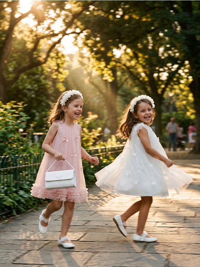 Sinsay - Bentiță pentru cap cu flori albe - alb