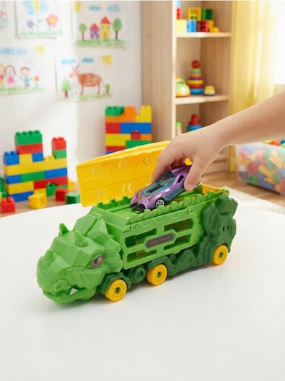 Іграшка вантажівка-динозавр
