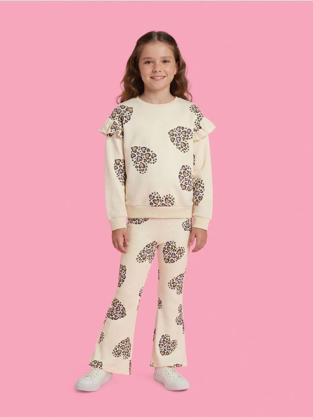 Sinsay - Hanorac cu guler rotund - multicolor