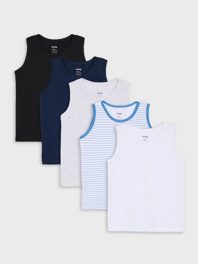 Sinsay - Maiouri din bumbac 5 pack - multicolor