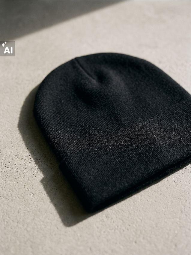 Sinsay - Căciulă Beanie cu Vâscoză - negru