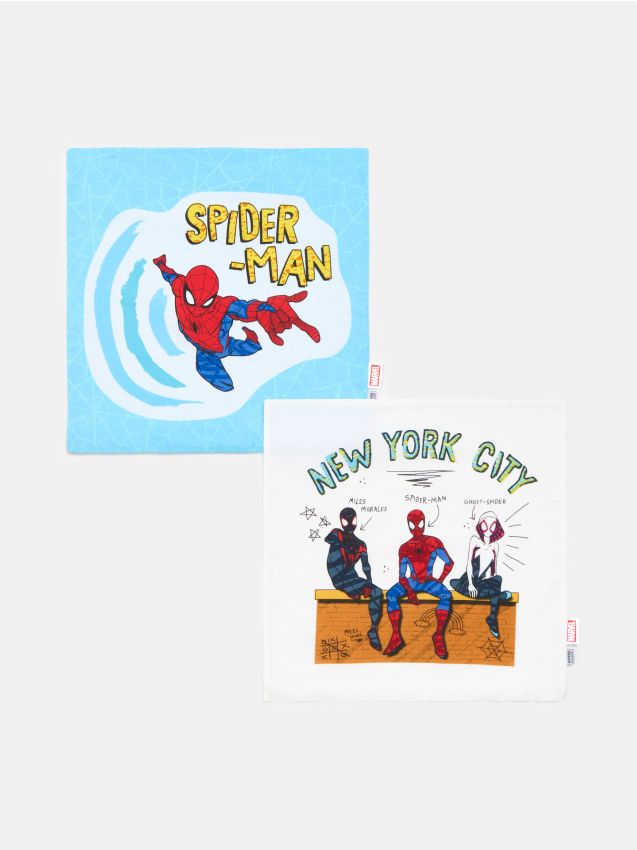 Federe in cotone Spider-Man 2 pack - multicolor