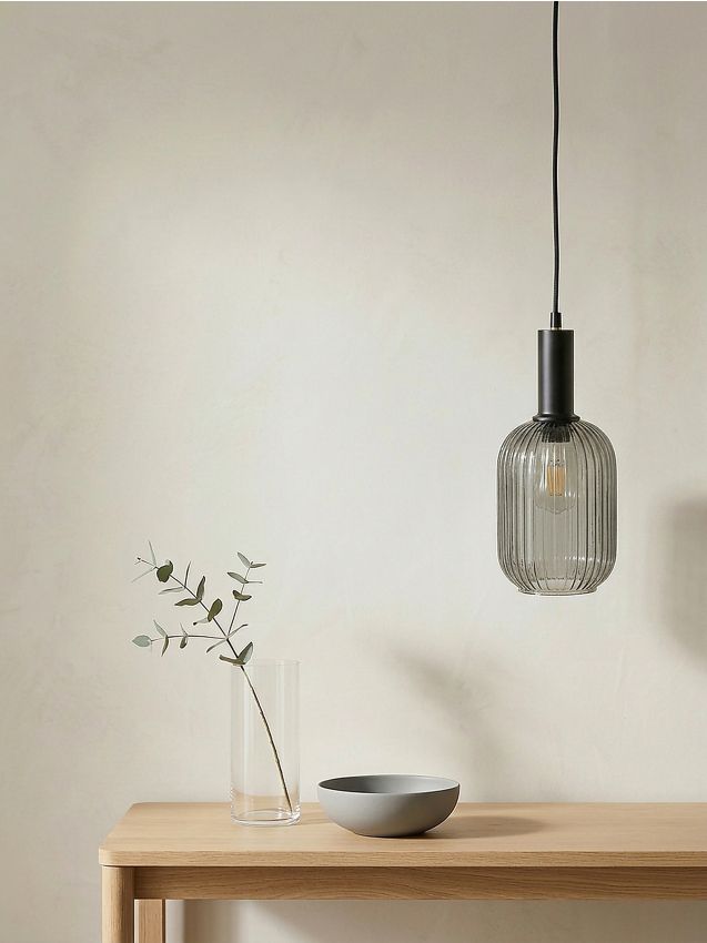 Sinsay - Lampă de masă - gri-închis