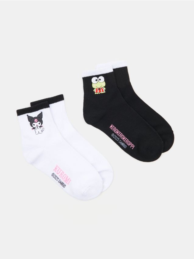 Sinsay - Súprava 2 párov ponožiek Hello Kitty - viacfarebná