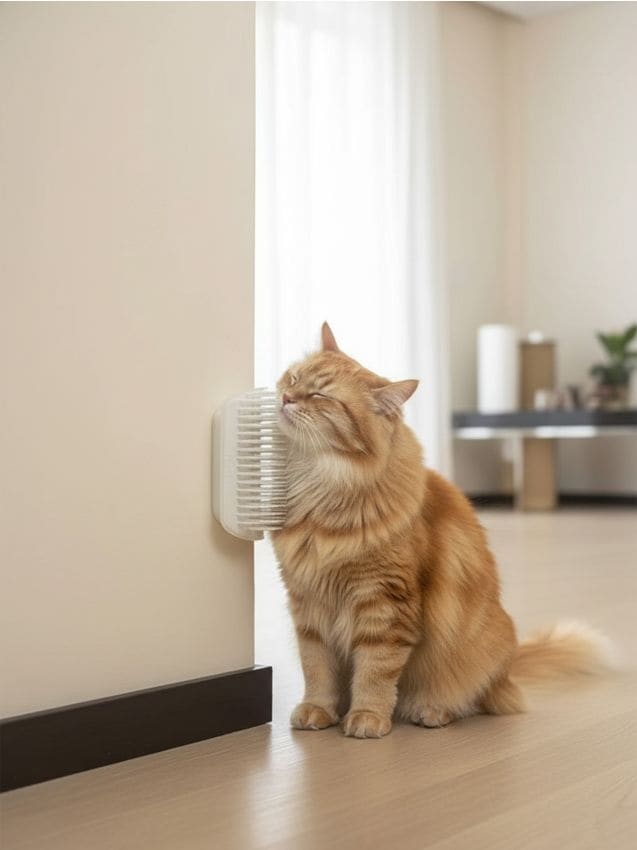 Sinsay - Súprava nástenných kefiek pre zvieratá na masáž a starostlivosť - viacfarebná