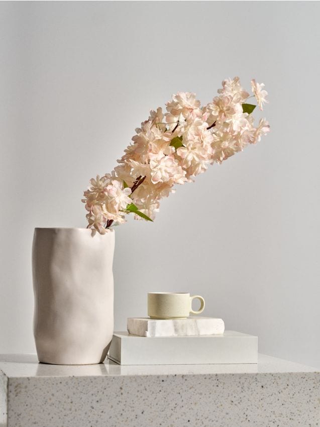 Sinsay - Plantă artificială decorativă - roz-pastel