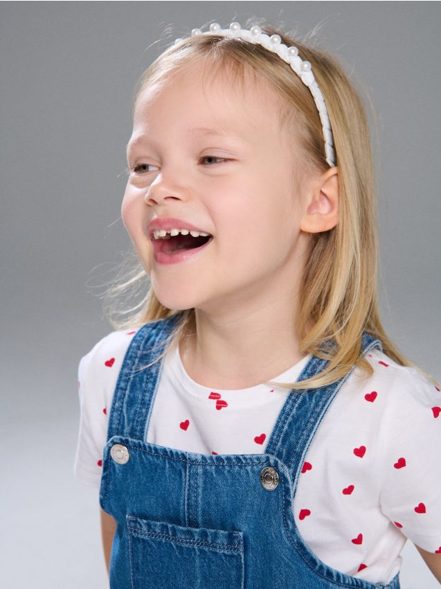 Sinsay - Bentiță cu perle decorative - multicolor