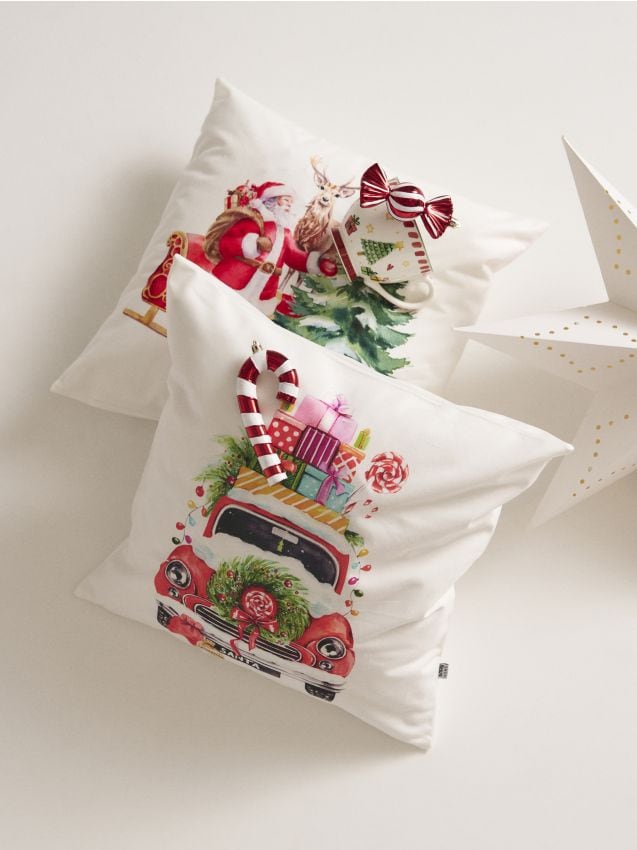 Sinsay - Obliečka na vankúš so svetielkami LED - viacfarebná