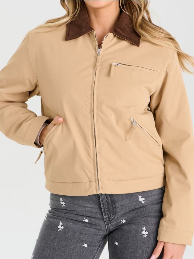 Sinsay - Geacă bomber - bej