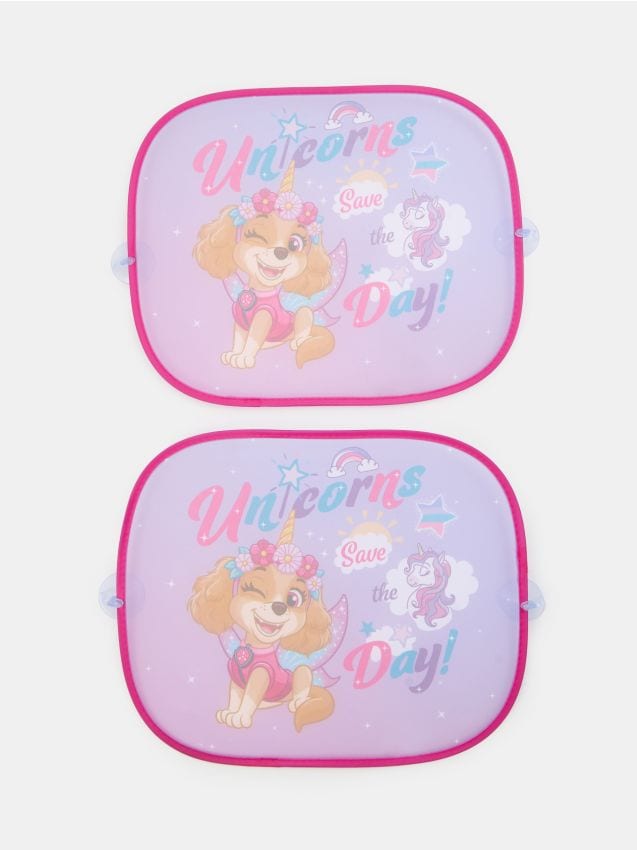 Sinsay - Parasolare pentru geam PAW Patrol 2 pack - roz