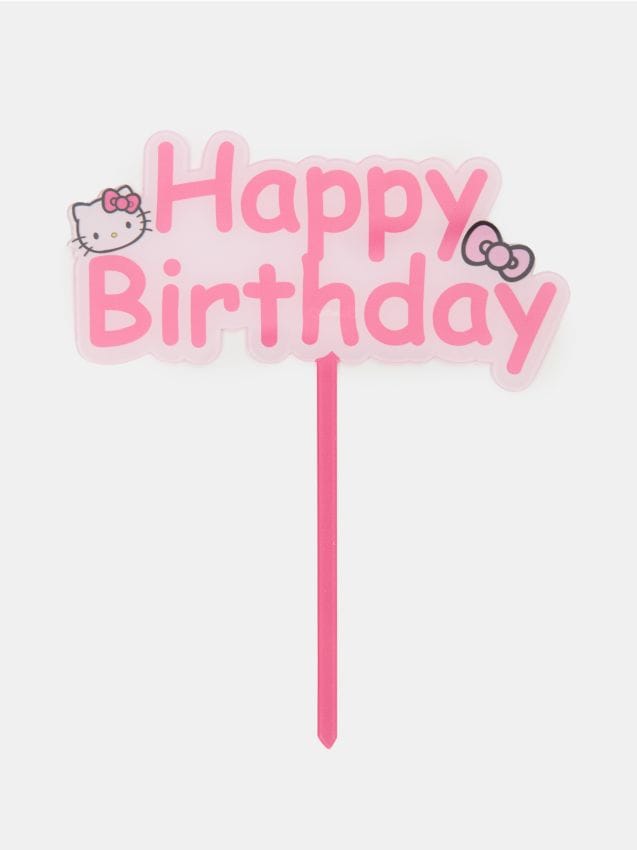 Decorazione per torta Hello Kitty - multicolor