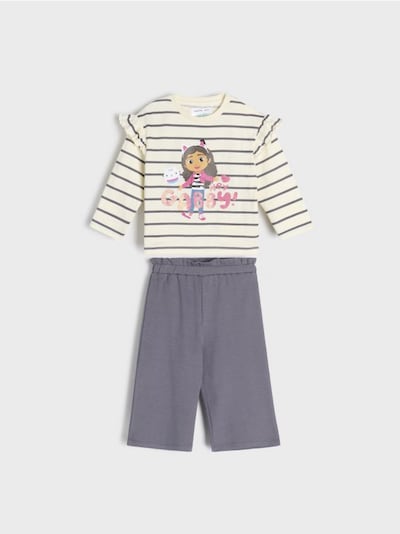 Komplet od žerseja Gabby's Dollhouse