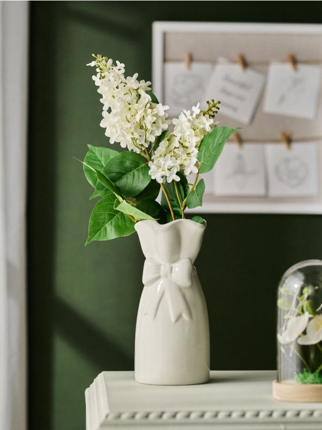 Sinsay - Plantă artificială decorativă - alb