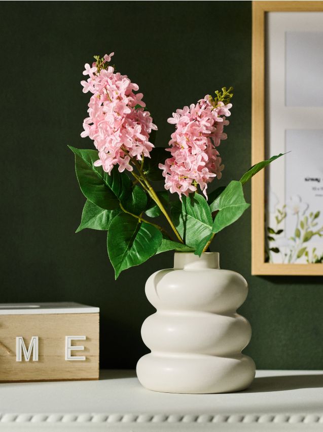 Sinsay - Plantă artificială decorativă - roz-pastel