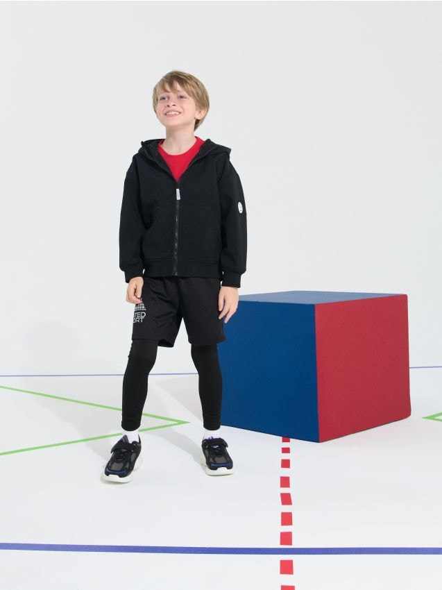 Sinsay - Spodnie Active - czarny