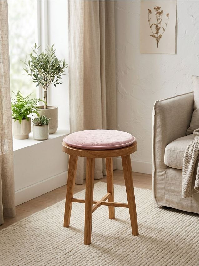 Sinsay - Pernă pentru scaun - roz-pastel