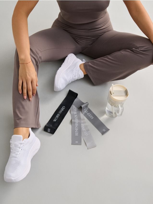 Sinsay - Set de 4 benzi pentru exerciții - negru