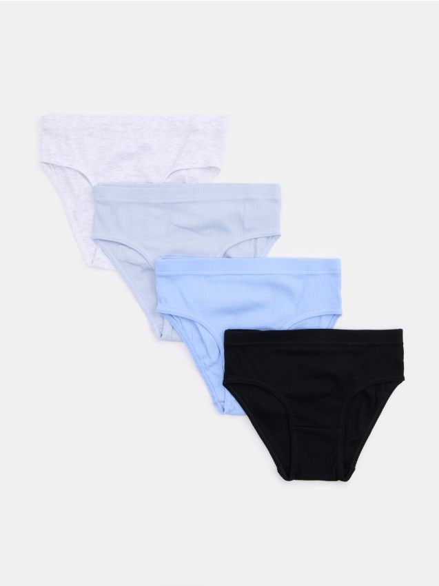 Sinsay - Set de 4 chiloți din bumbac tip slip - multicolor