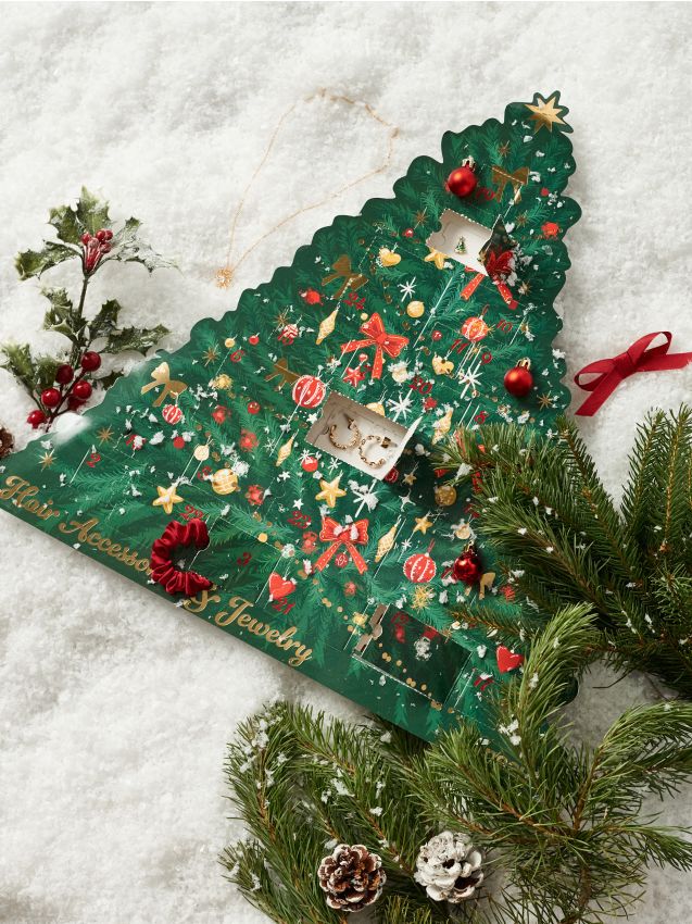 Sinsay - Calendar de Advent cu bijuterii și accesorii de păr - multicolor