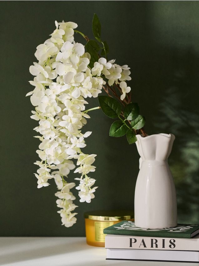 Sinsay - Plantă decorativă sub formă de ramură - alb