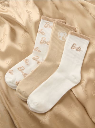 Komplet od 3 para čarapa Barbie