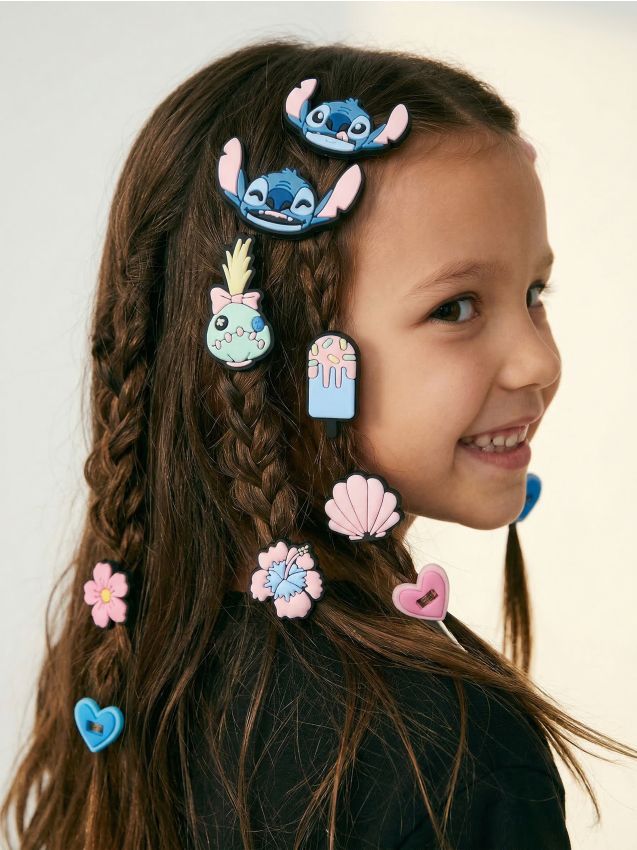 Sinsay - Insigne pentru pantofi – pachet 6 bucăți Stitch - multicolor