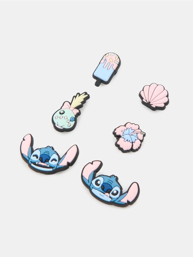 Sinsay - Insigne pentru pantofi – pachet 6 bucăți Stitch - multicolor