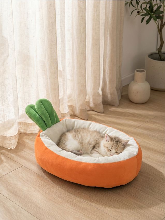 Sinsay - Culcuș pentru animale în formă de morcov - galben