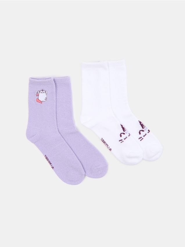 Sinsay - Set de 2 perechi de șosete Pusheen The Cat - multicolor