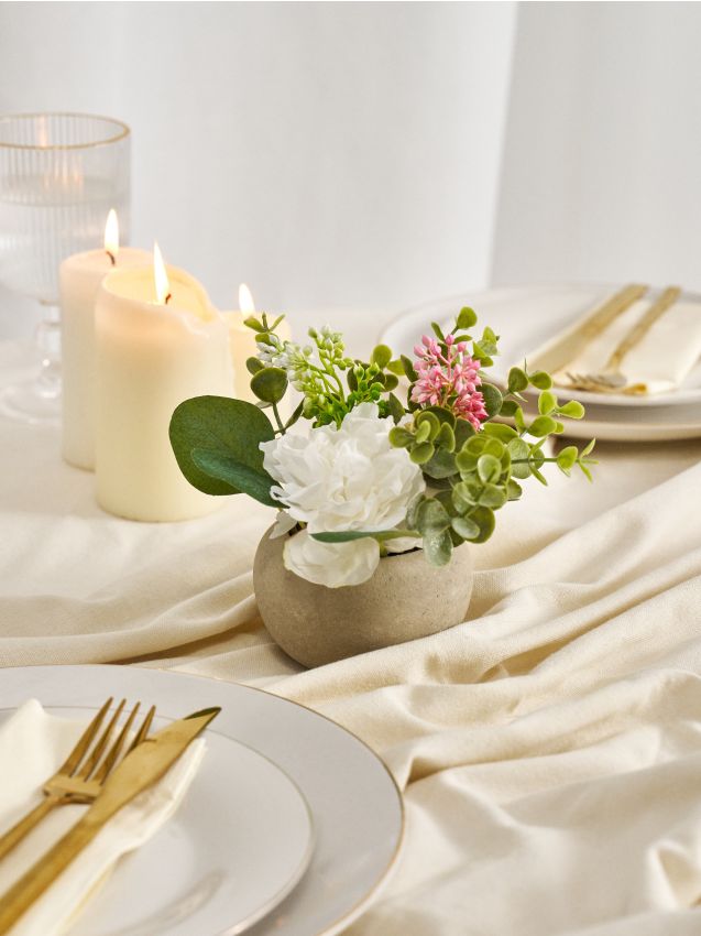 Sinsay - Plantă decorativă în ghiveci - alb