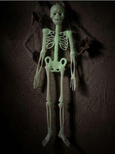 Κρεμαστή διακόσμηση Halloween σε σχήμα σκελετού