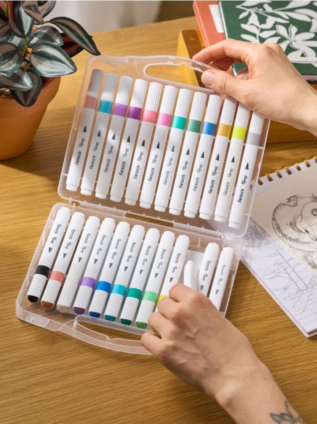 Sinsay - Set de markere 24 pack - multicolor