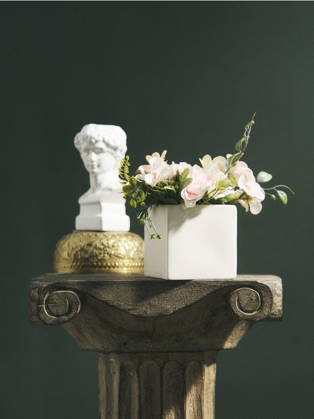 Sinsay - Plantă decorativă în ghiveci - roz-pastel