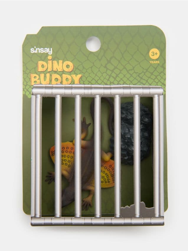 Sinsay - Set Dino Buddy: figurica guštera i kamen