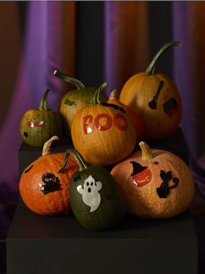 Naklejki na szybę Halloween