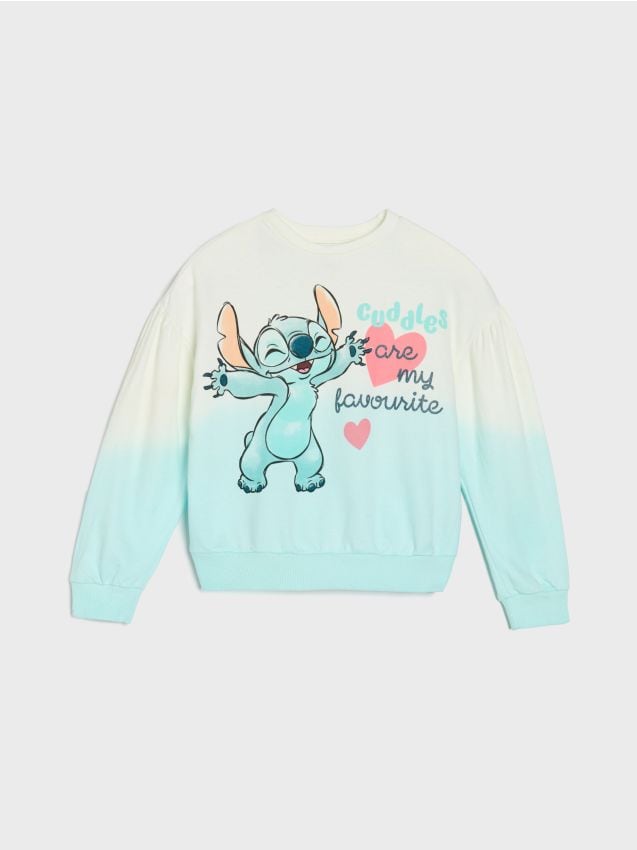 Bluza z efektem ombre Stitch - SINSAY