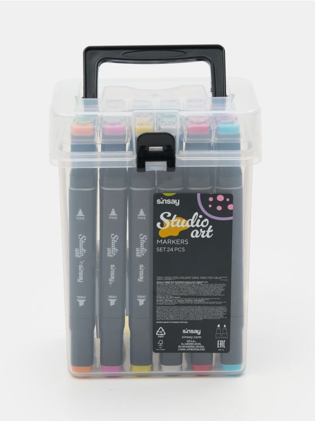 Set di pennarelli doppi 24 pack - multicolor