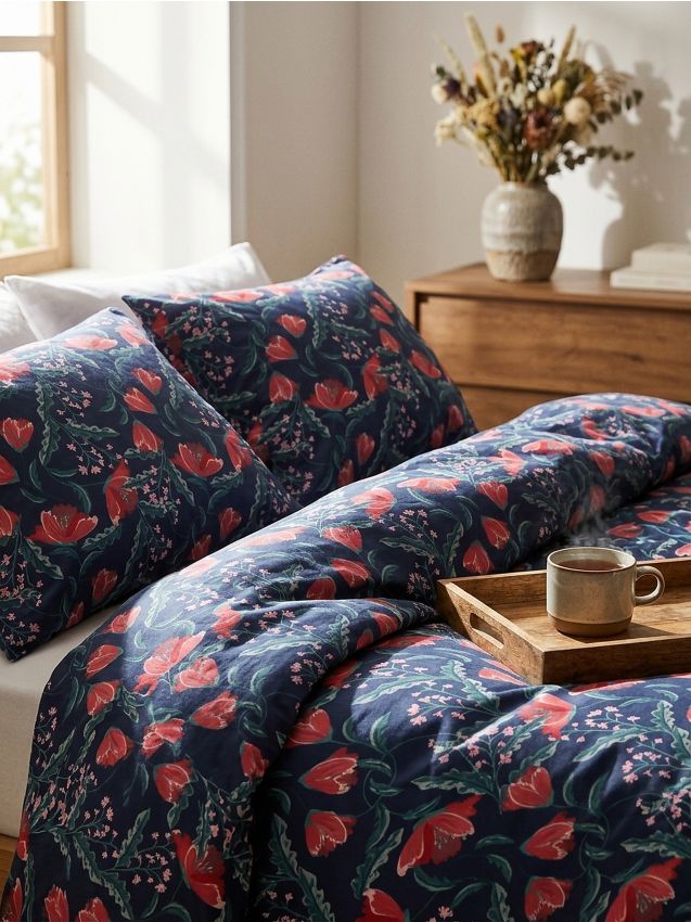 Sinsay - Lenjerie de pat 160x200 - negru