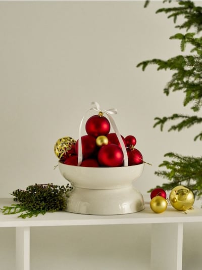 Božićni set ukrasa za jelku 100 komada