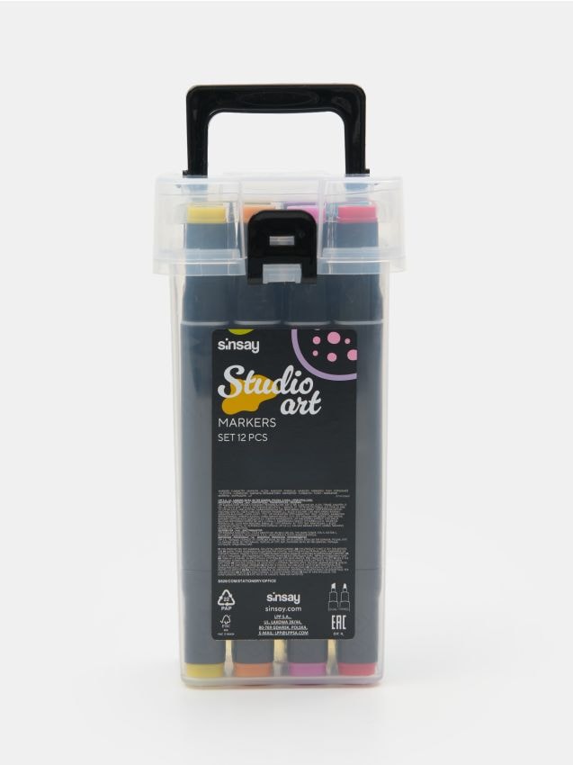 Set di pennarelli doppi 12 pack - multicolor