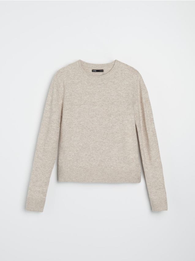 Sinsay - Klasický sveter s prímesou vlny - béžová