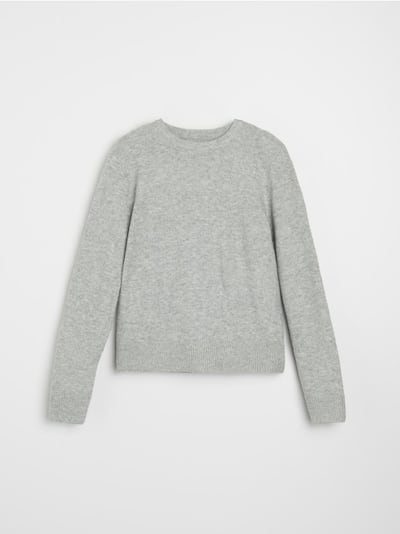 Pulover basic melanj